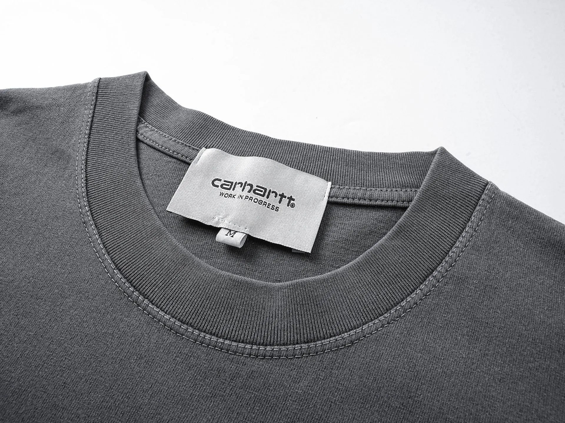 Carhartt Work In Progress Carhartt WIP Logo Raglan T-Shirt Navy / Gray T-Shirts - 24