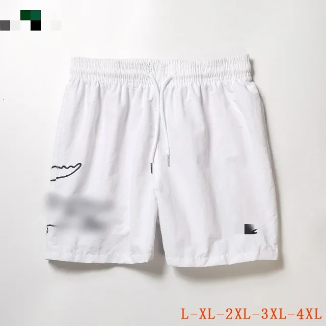 Lacoste Swimwear Elastic-waist drawstring swim shorts product detail image 3