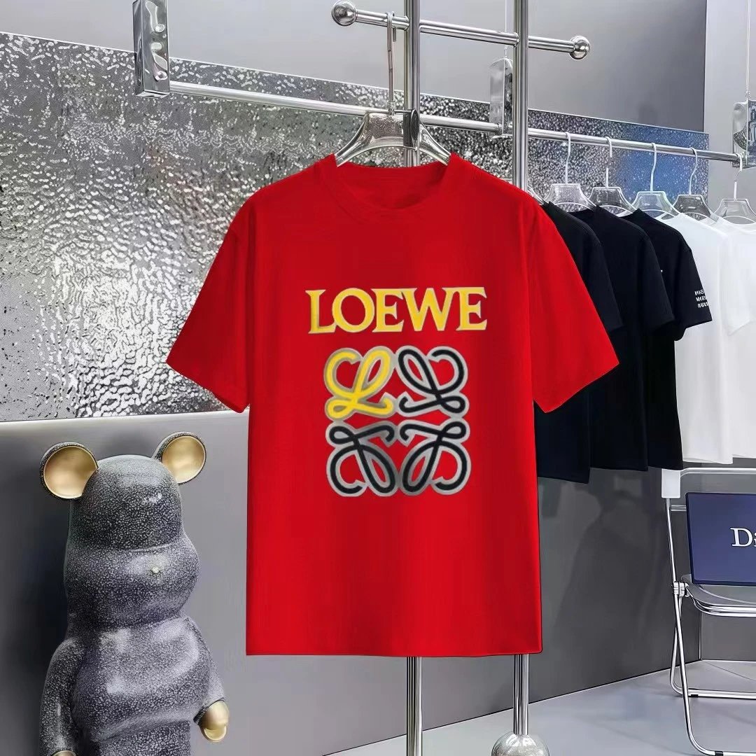 Loewe Puzzle Logo Print Black T-Shirt - 30