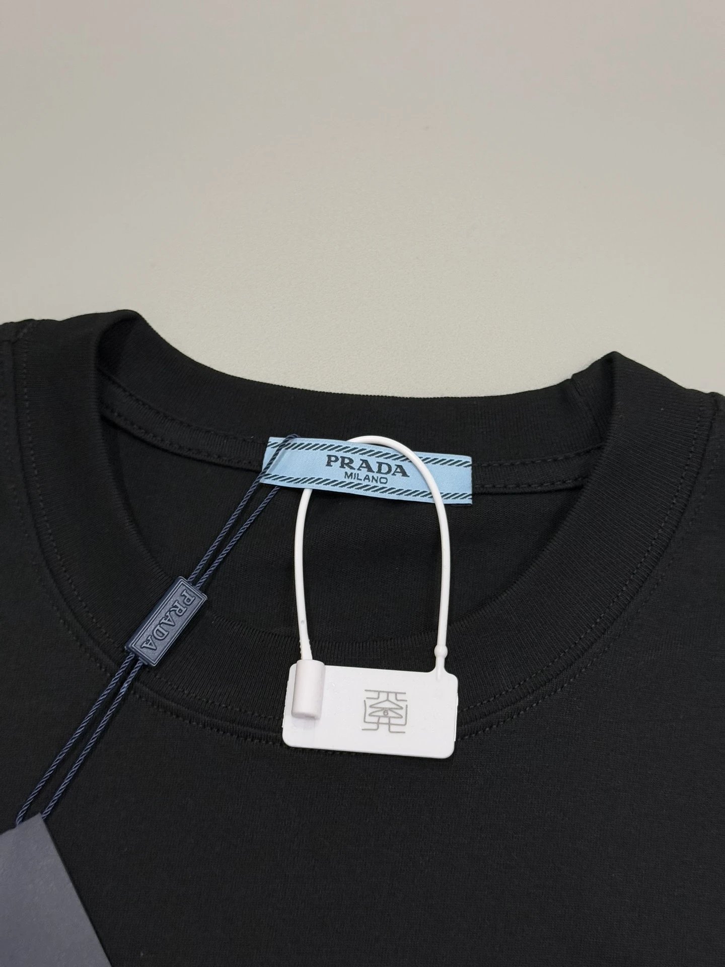 Prada Logo Print White T-Shirt - 3