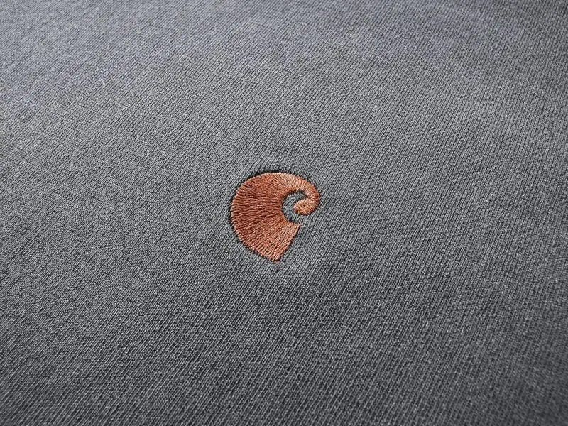 Carhartt Work In Progress Carhartt WIP Logo Raglan T-Shirt Navy / Gray T-Shirts - 26