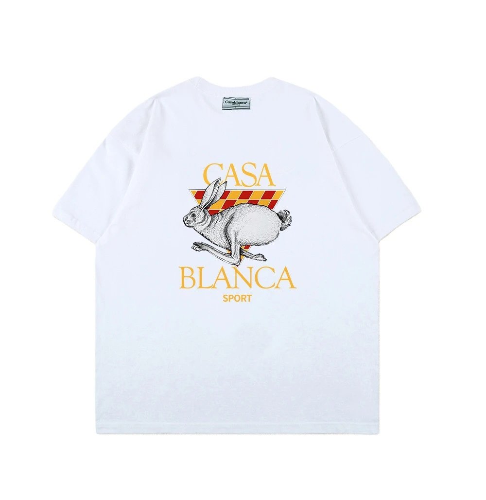 Casablanca Casa Sport Graphic Print White T-Shirt - 19