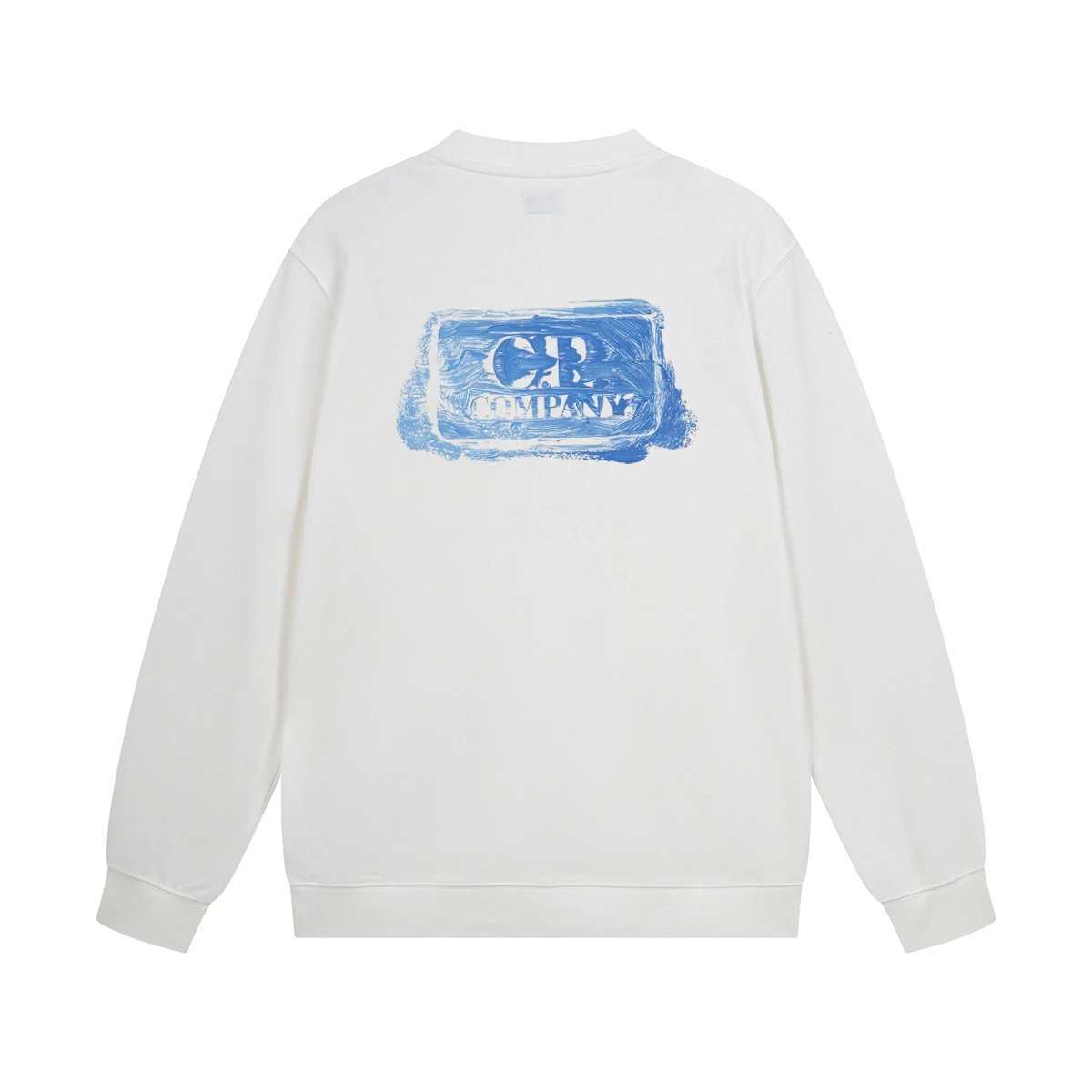 C.P. Company Logo Graphic Sweatshirt White Hoodie - 28