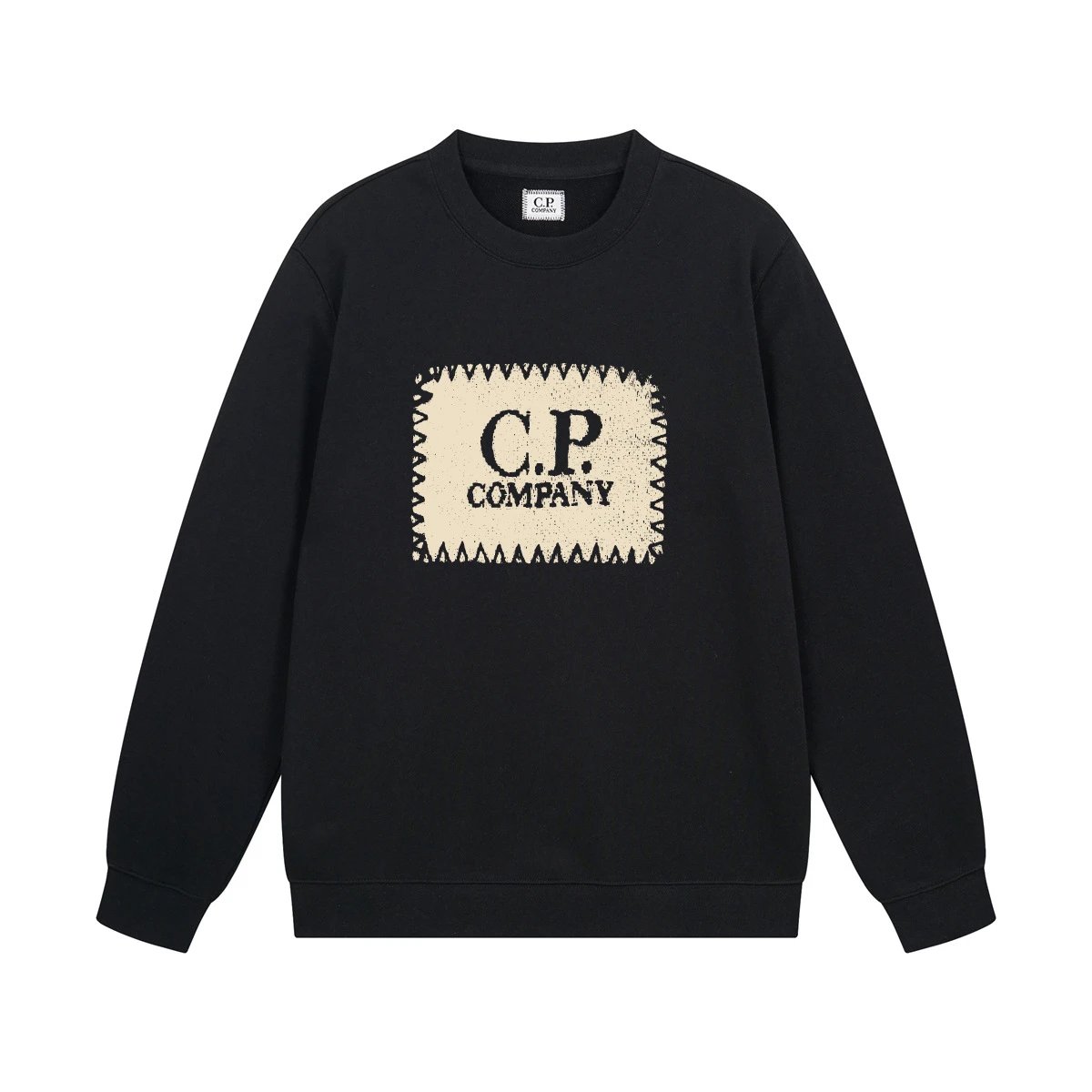 C.P. Company Logo Graphic Sweatshirt White Hoodie - 31