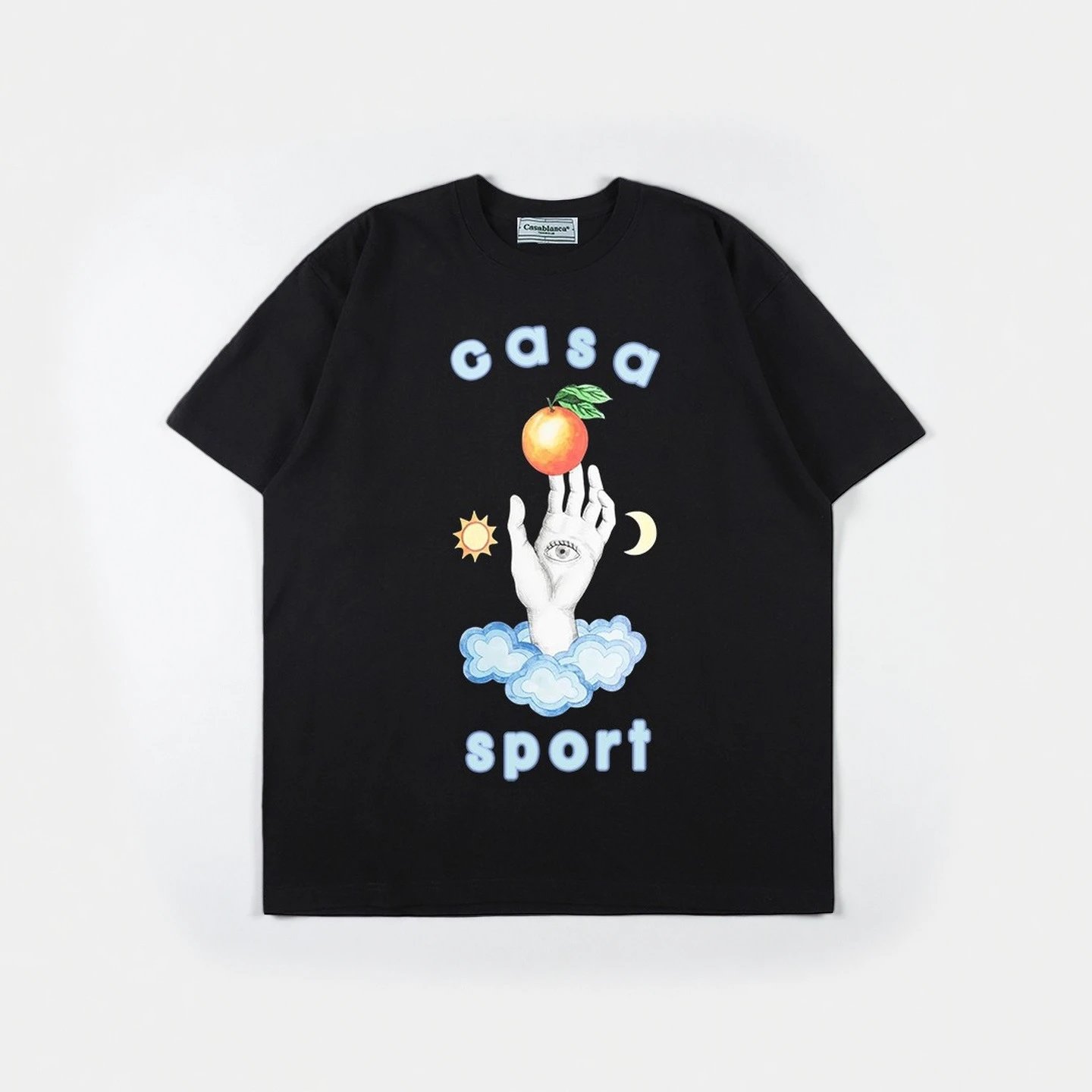 Casablanca Casa Sport Graphic Print White T-Shirt - 34