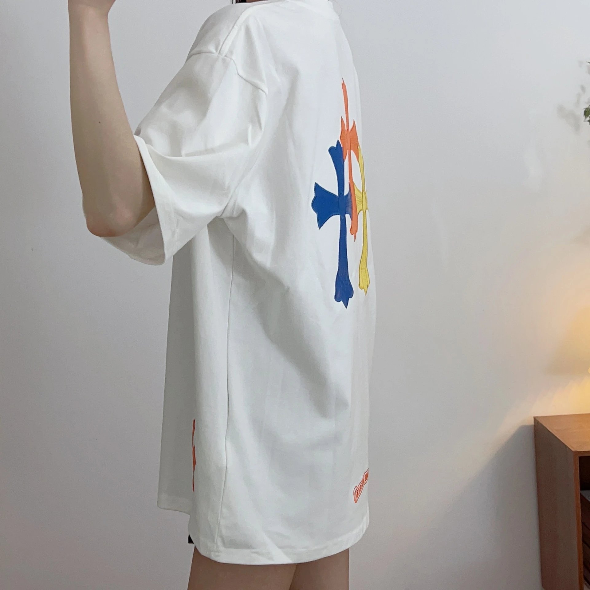 Chrome Hearts Triple Cross White T-Shirt - 10