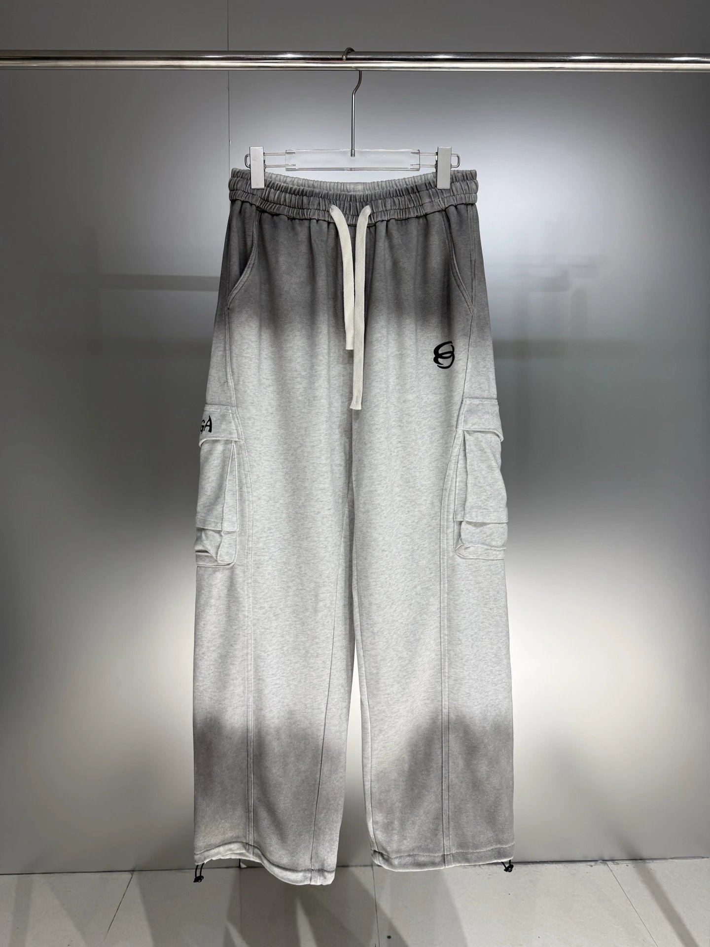 Balenciaga Cargo Sweatpants Black - 6