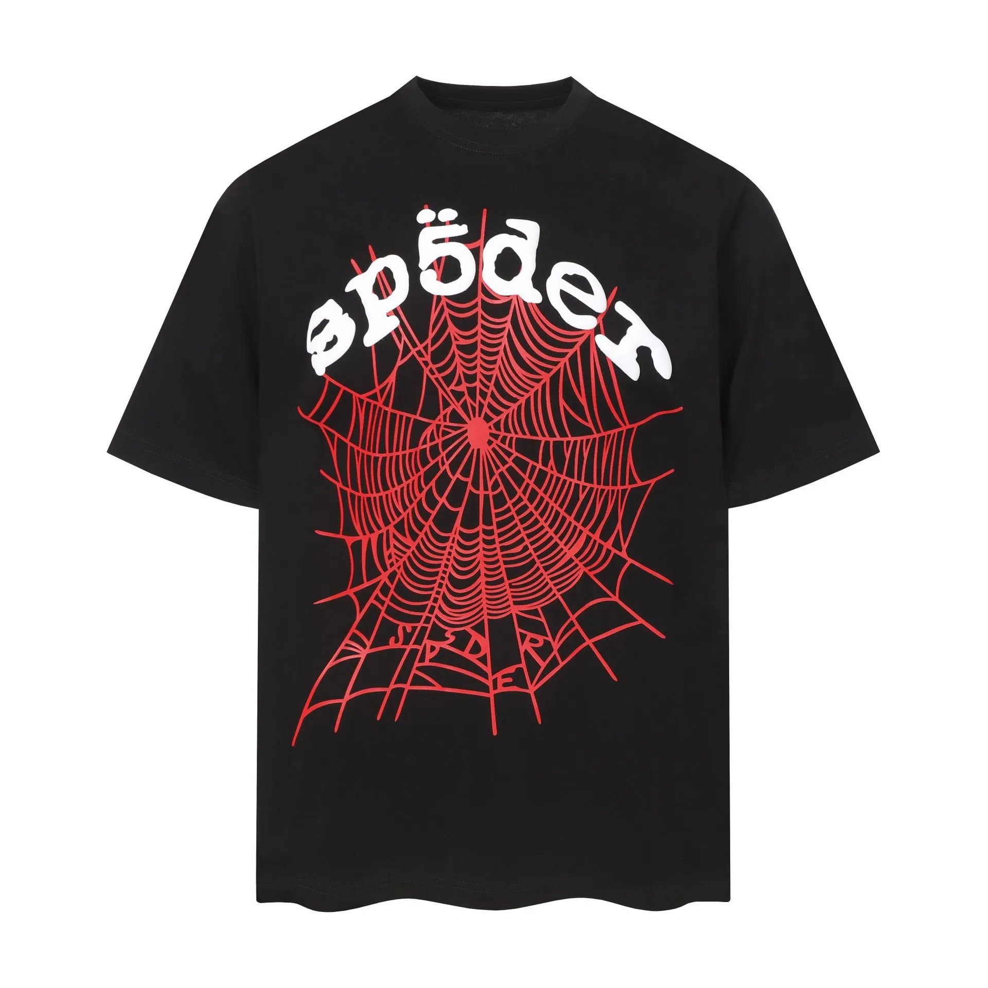 SP5DER Distorted Logo White T-Shirt - 24