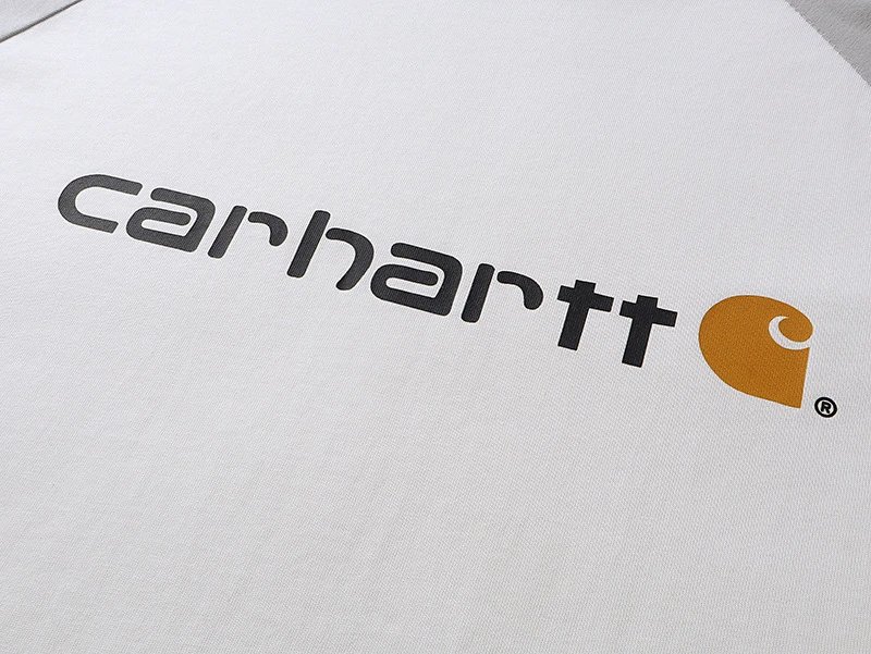 Carhartt Work In Progress Carhartt WIP Logo Raglan T-Shirt Navy / Gray T-Shirts - 35