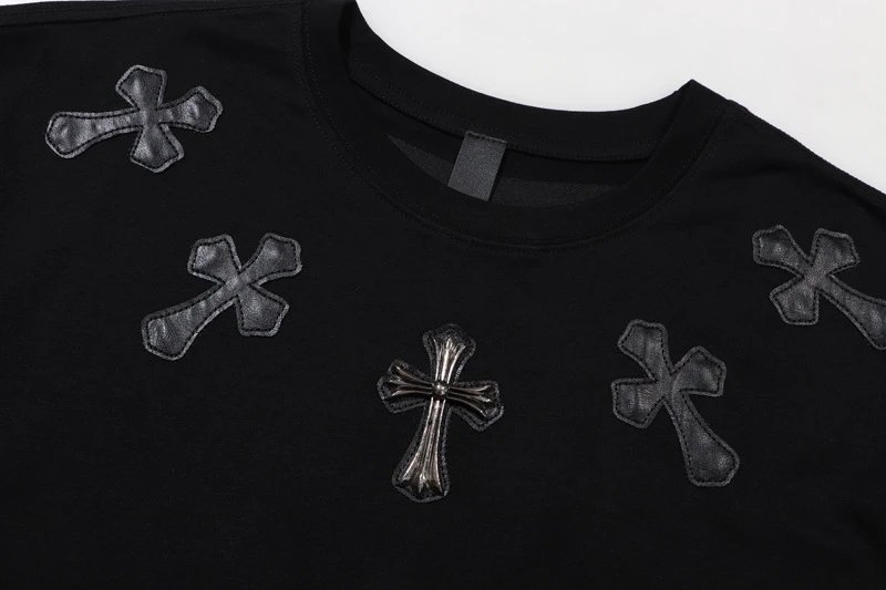 Chrome Hearts Triple Cross White T-Shirt - 13