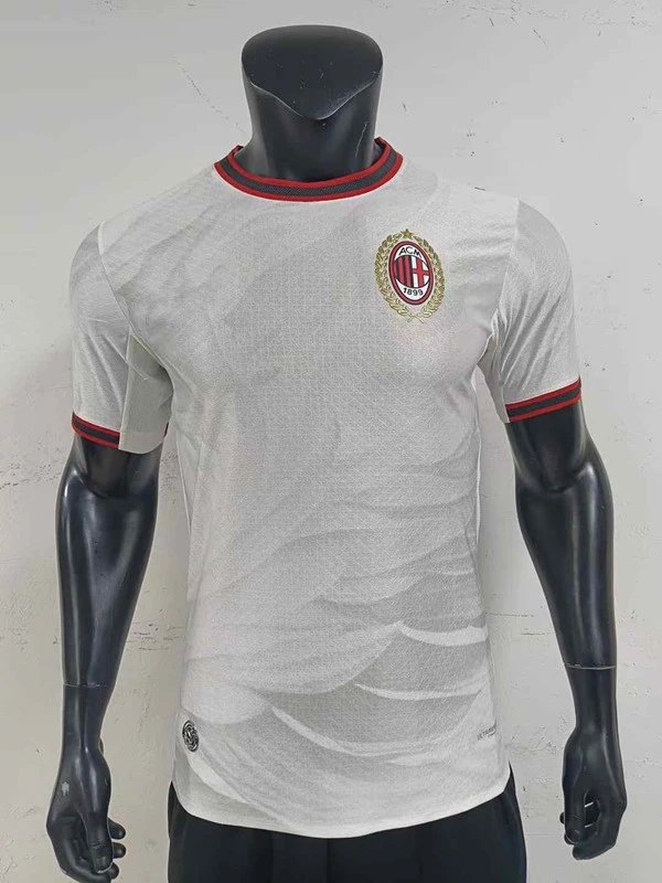 AC Milan Away Jersey White / Red - 9