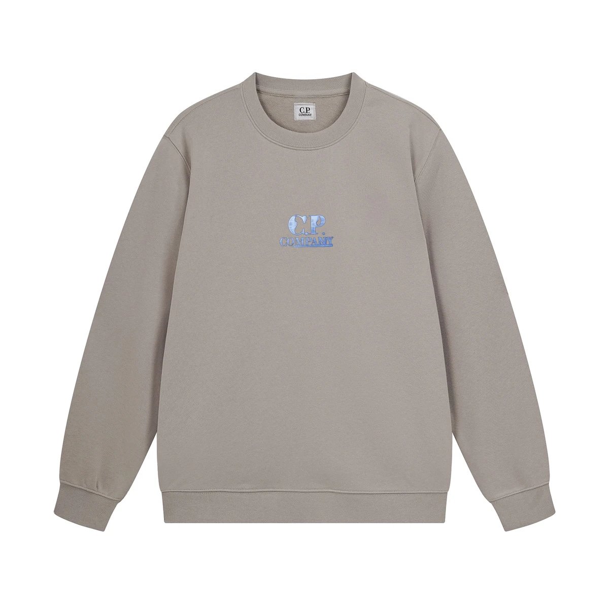 C.P. Company Logo Graphic Sweatshirt White Hoodie - 29