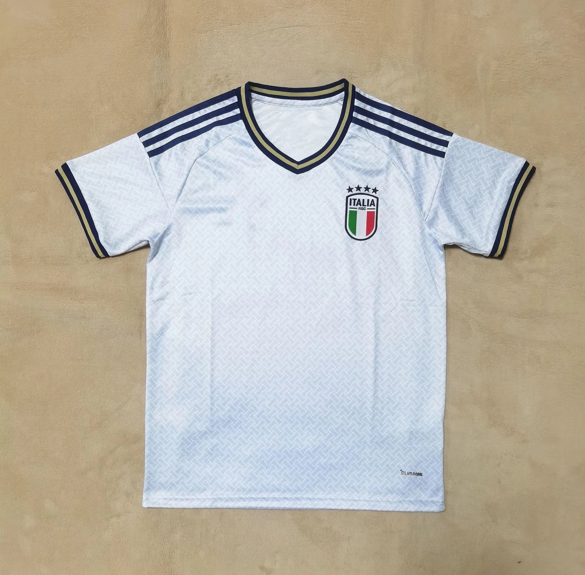 Design Armenia National Football Team 2023 Home Jersey Blue Jersey - 3