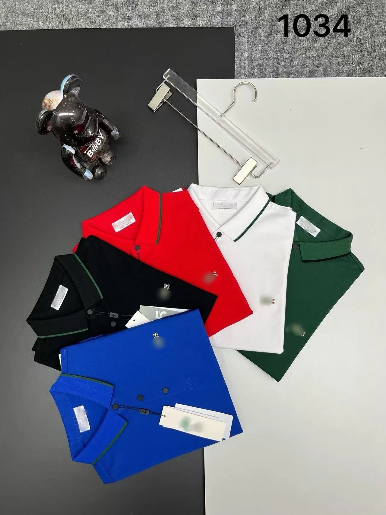 Lacoste 555-3 White Polo Shirt - 5