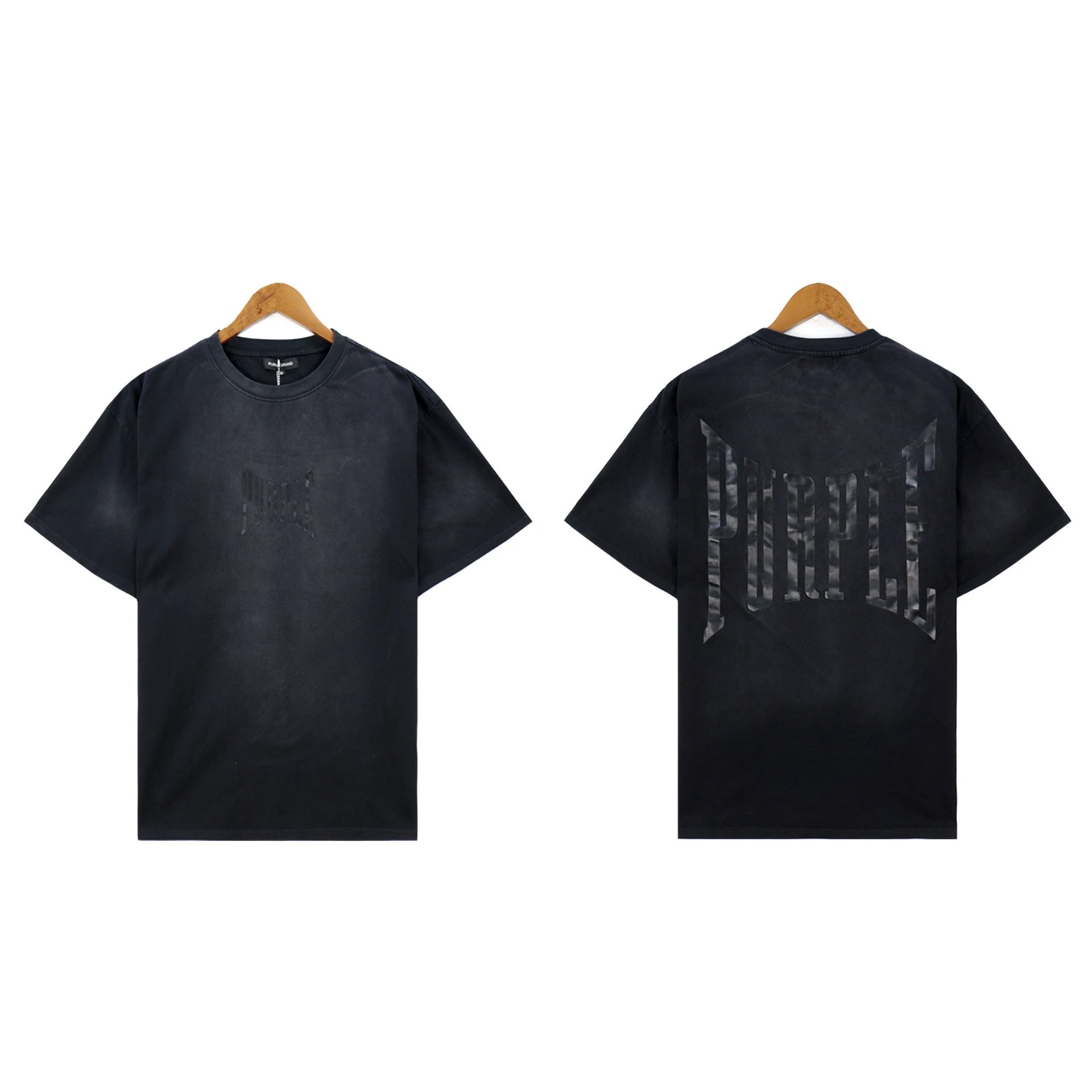 Design Distorted Typography White T-Shirt - 10