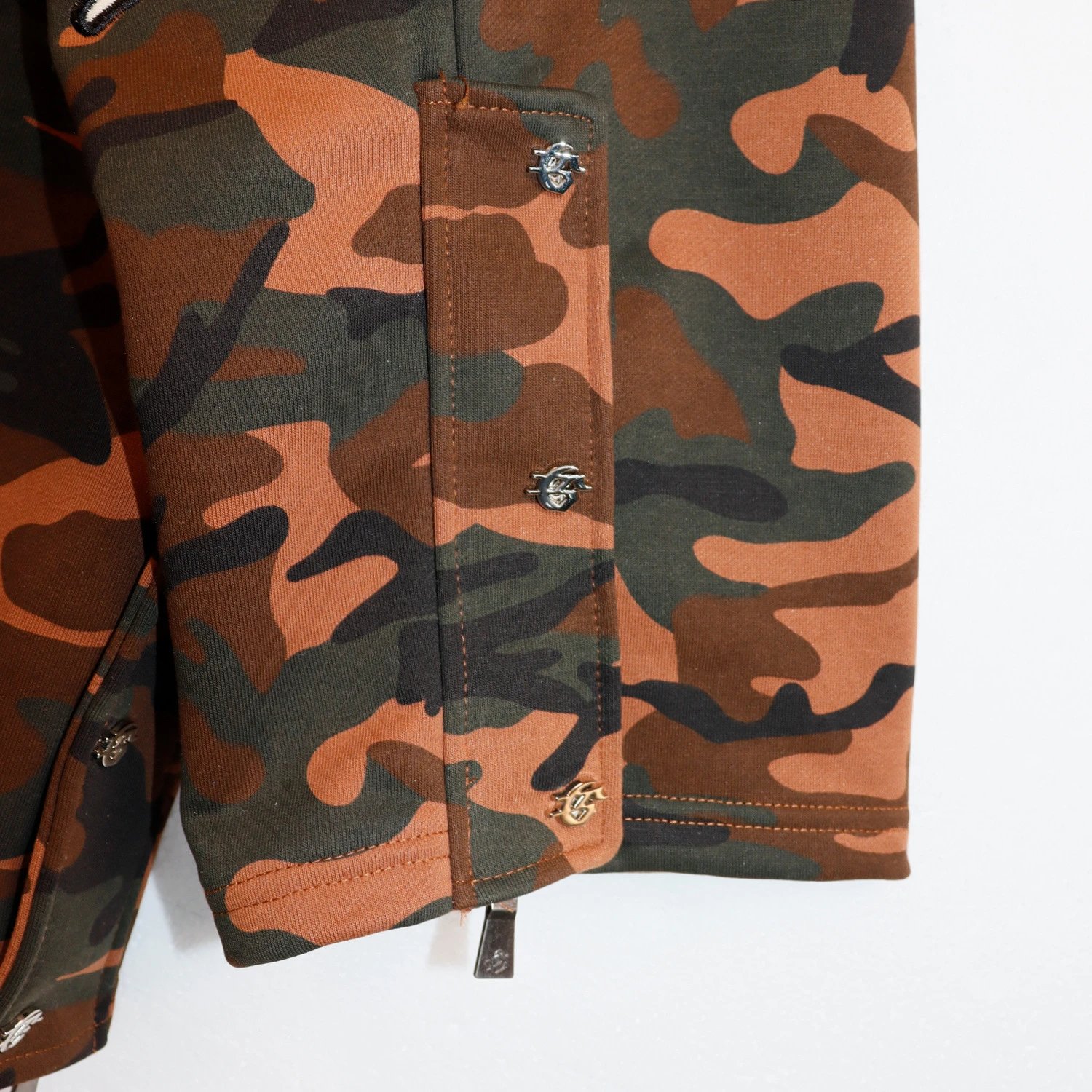 Godspeed Camo Hoodie and Sweatpants Set Coffee Multicolor Tracksuit - 14