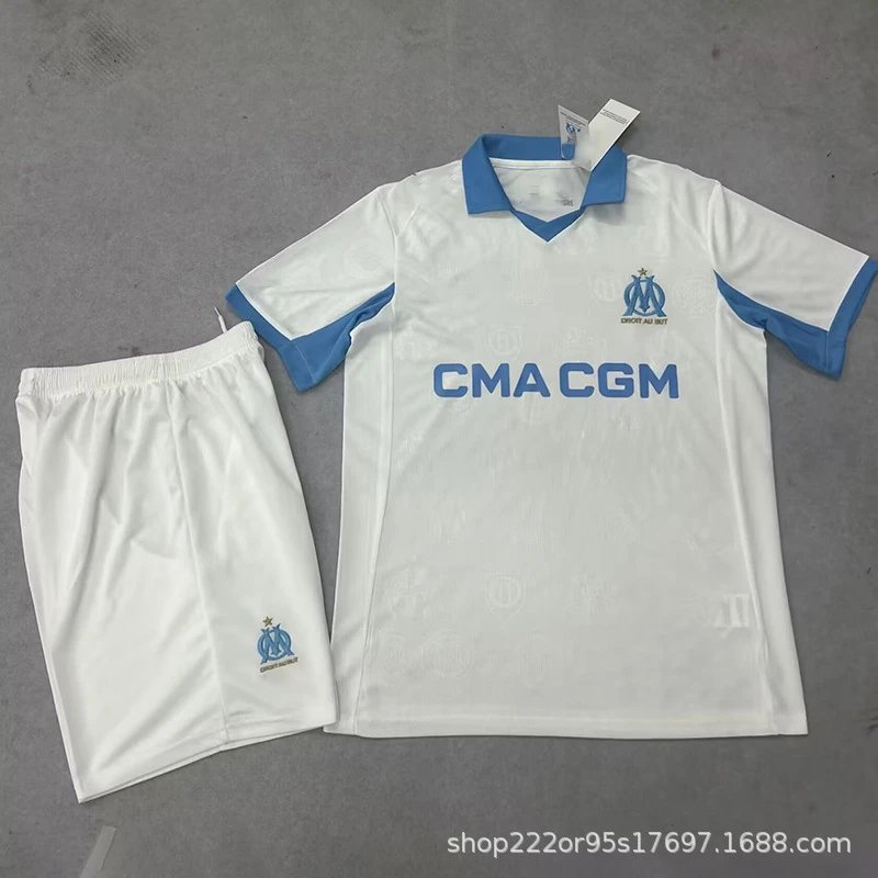 AFA Argentina National Team Home Jersey and Shorts Set White Blue Sets - 43