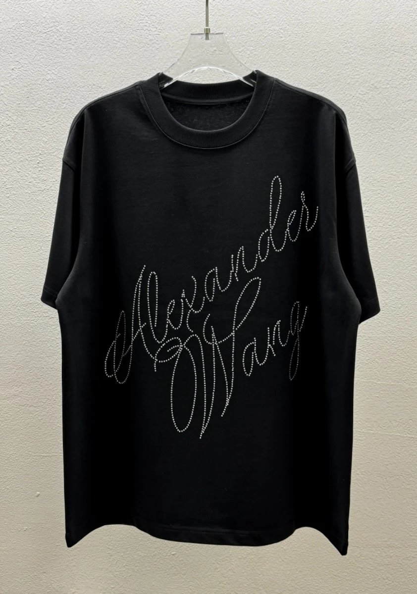 Alexander Wang Logo Print White T-Shirt - 11