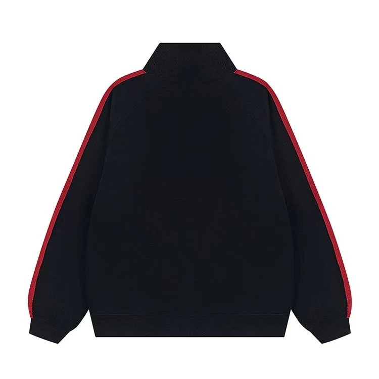 Four Cactus Everlasting Crown Track Jacket Navy Yellow Outerwear - 5