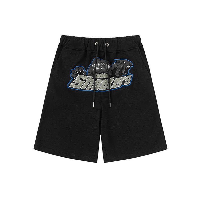 Hellstar Star Logo Drawstring Shorts White - 14