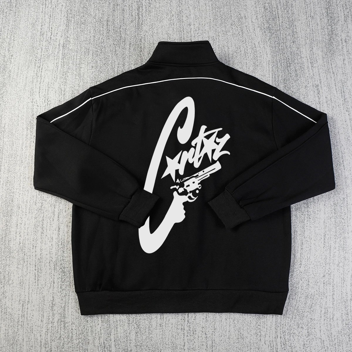 Corteiz Track Jacket Forest Green Outerwear - 11