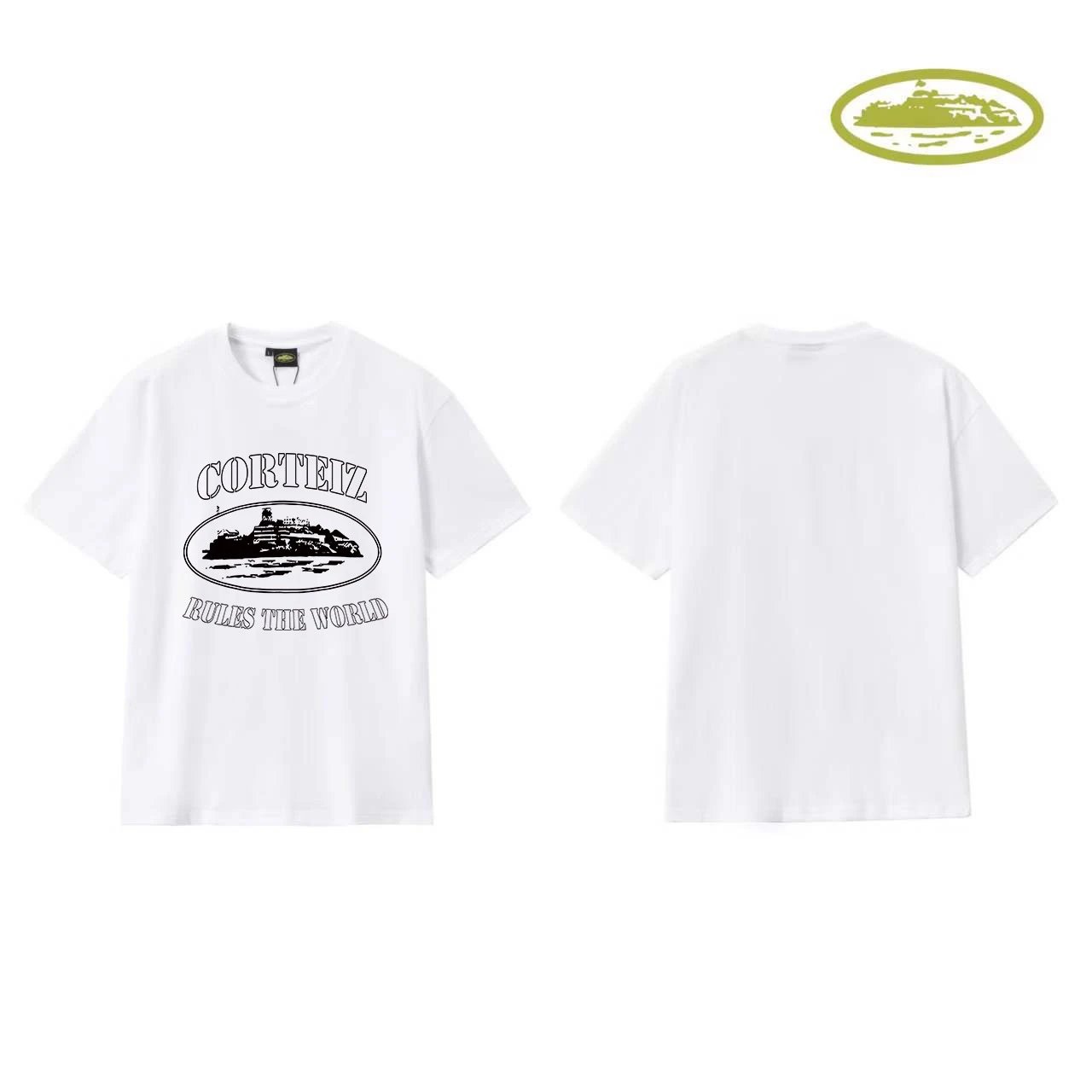 Corteiz Rules The World Black T-Shirt - 23