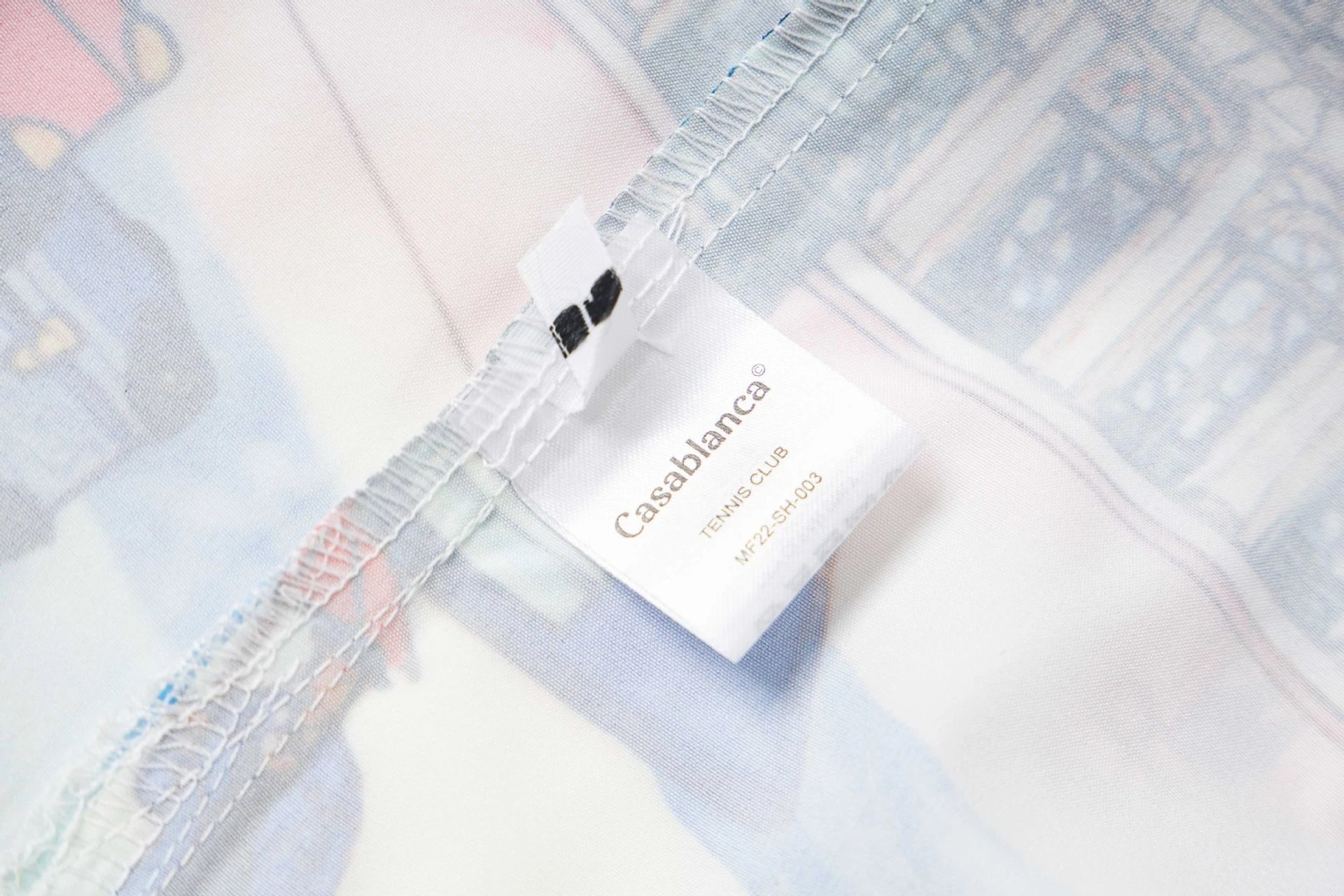 Casablanca Resort Print Long-Sleeve Shirt White - 15