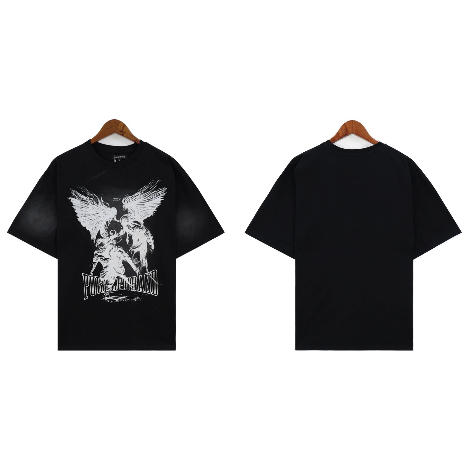 Design Distorted Typography White T-Shirt - 32