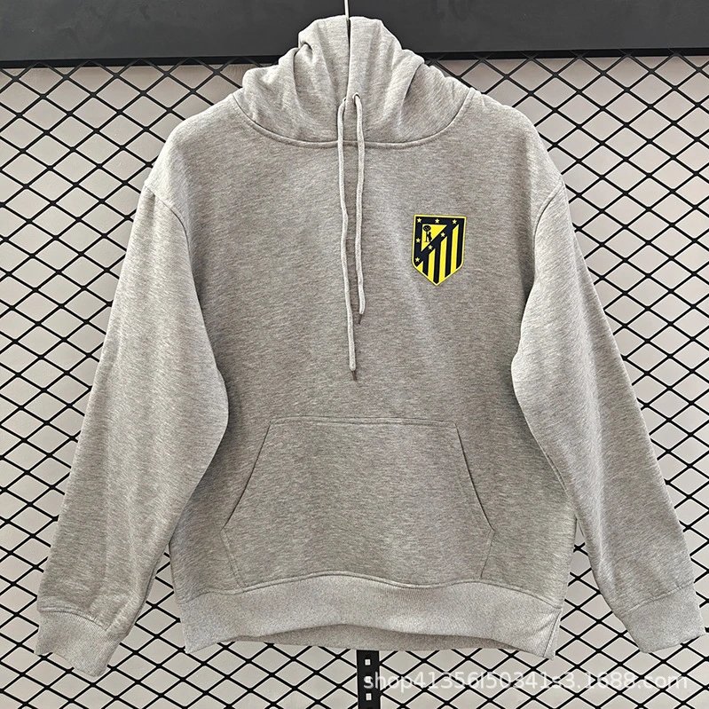Arsenal FC Hoodie Red with White Stripes - 7