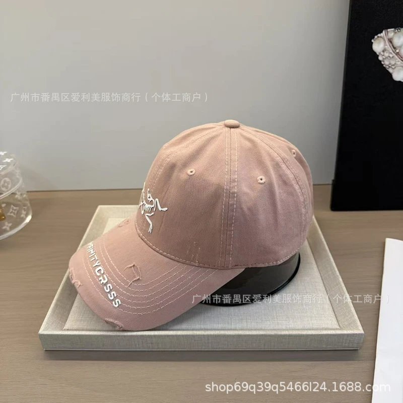 Arc'teryx x Infinitycrass Beige Distressed Baseball Cap - 21