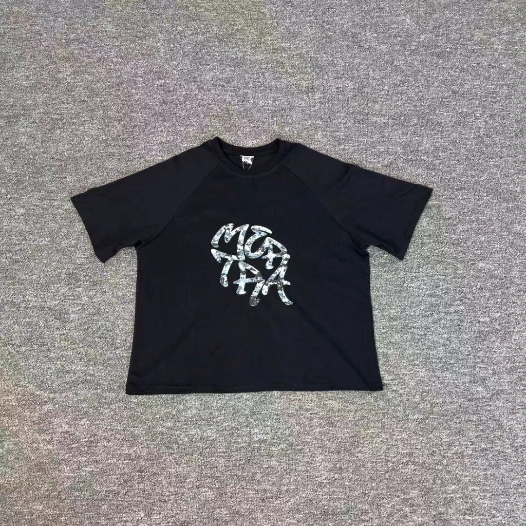 Design MOPA Camo Print Black T-Shirt - 10