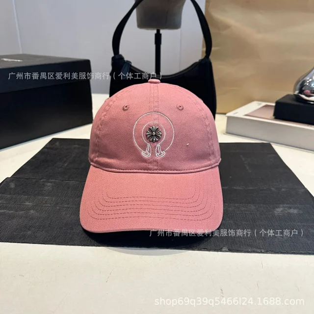 Chrome Hearts Hats Baseball Cap with Embroidered Cross and Horseshoe Motif product detail image 10