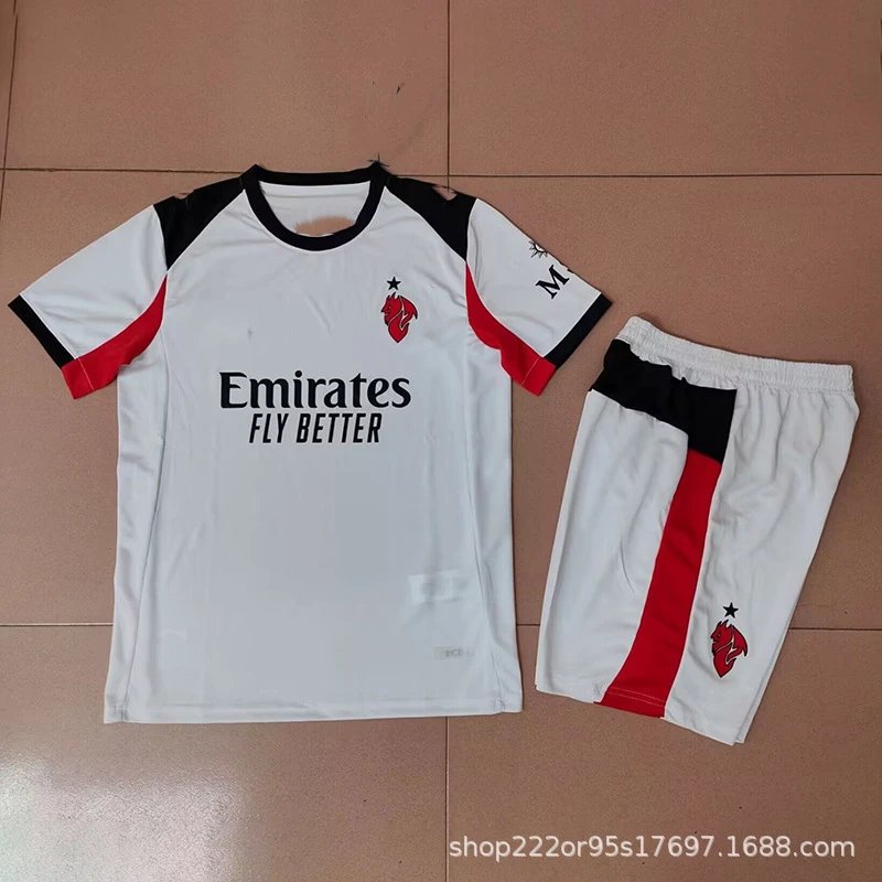 AFA Argentina National Team Home Jersey and Shorts Set White Blue Sets - 15