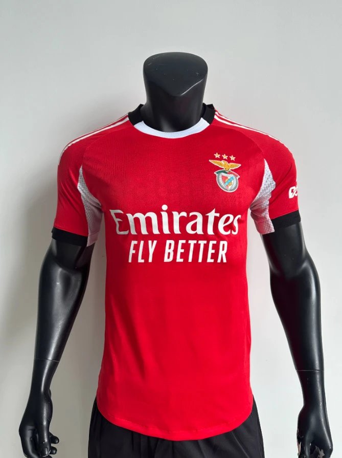 Design Benfica Away Jersey 2023-24 Cream with Red Accents Jersey - 8