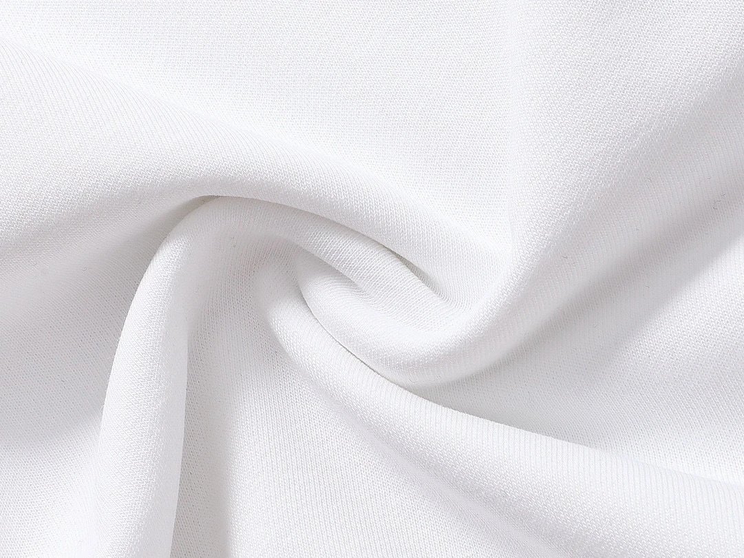 Balenciaga Triple Logo Print White Hoodie - 5