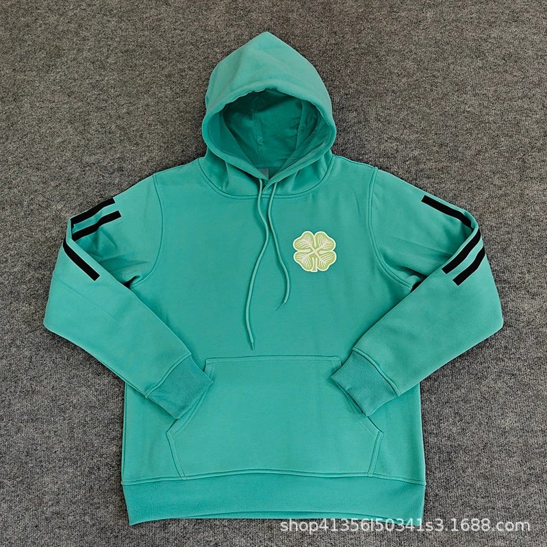 Design River Plate Yellow Hoodie with Club Crest and Stripe Sleeves Hoodie - 16