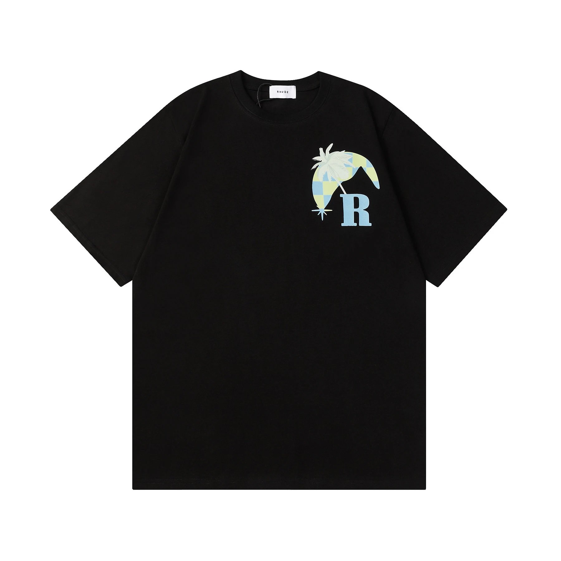Rhude Graphic Print Cream T-Shirt - 26