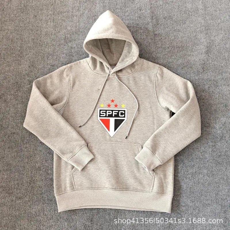 Corinthians São Paulo FC Logo Hoodie White Hoodie - 8