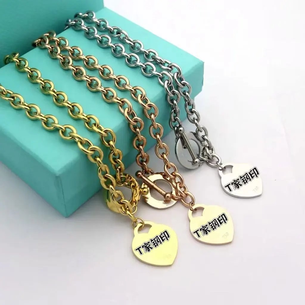 Tiffany & Co. Return to Tiffany Heart Tag Bracelet Gold Chain Bracelet Jewelry - 5