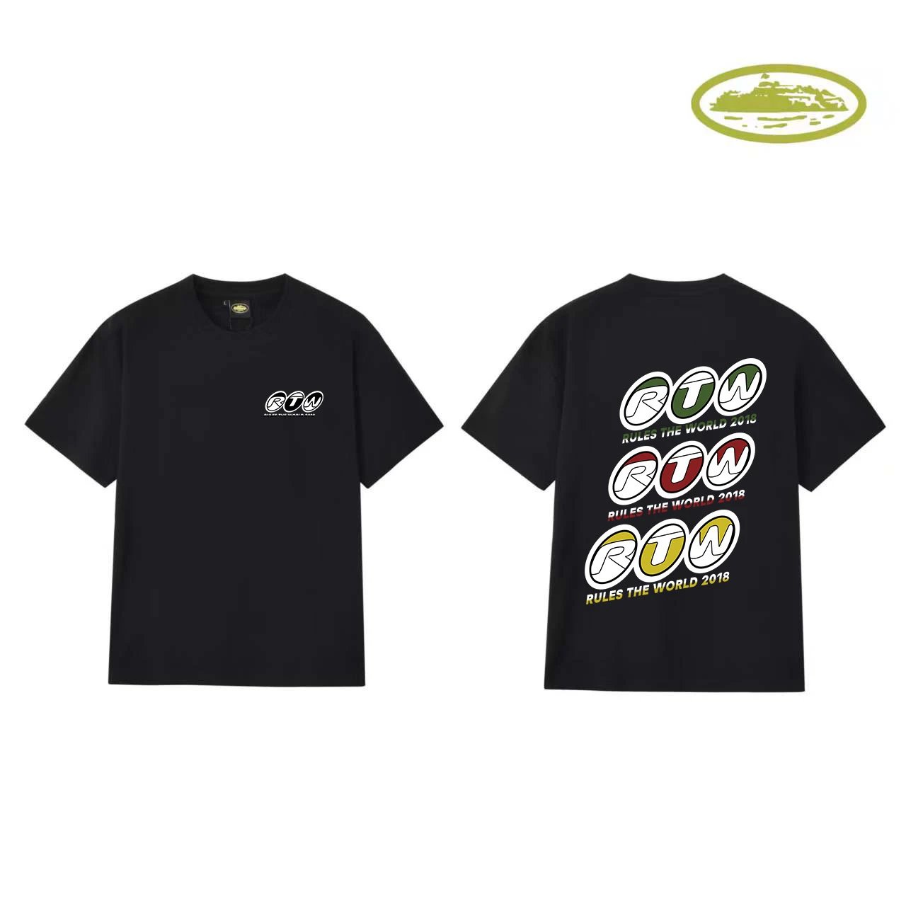 Design Graphic Print White T-Shirt - 12