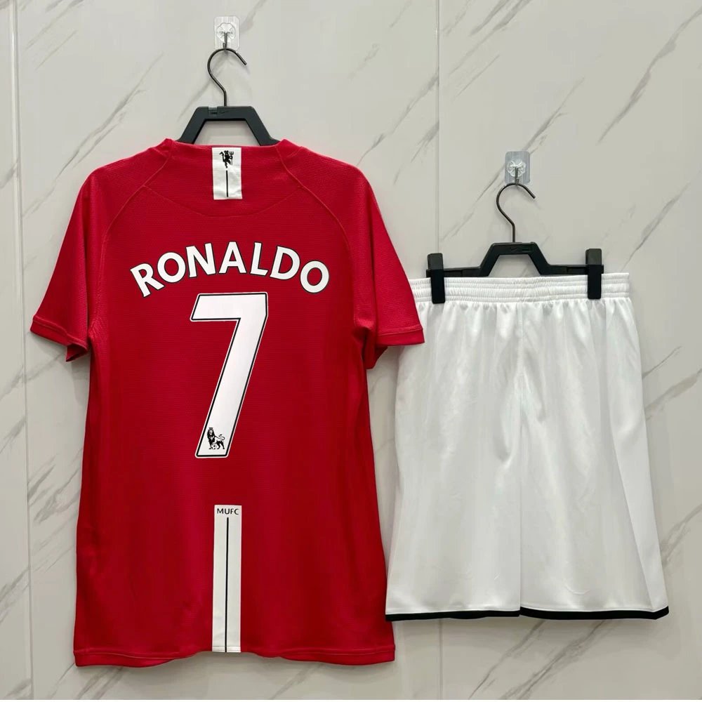 Adidas Germany 2014 World Cup Home Jersey White with Black Shorts - 6