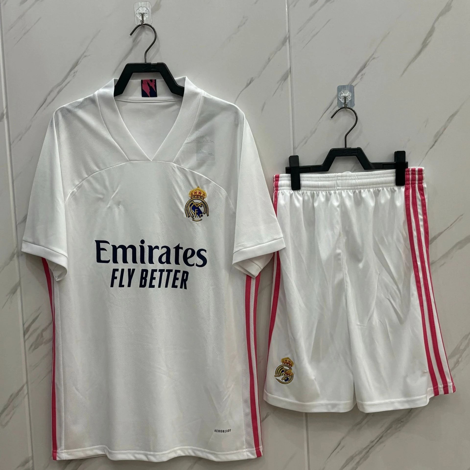 Adidas Germany 2014 World Cup Home Jersey White with Black Shorts - 19