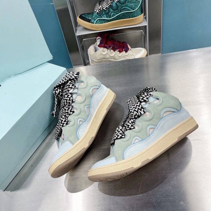 Off-White Odsy-1000 Light Gray and Lilac Sneakers Chunky Sneakers - 9