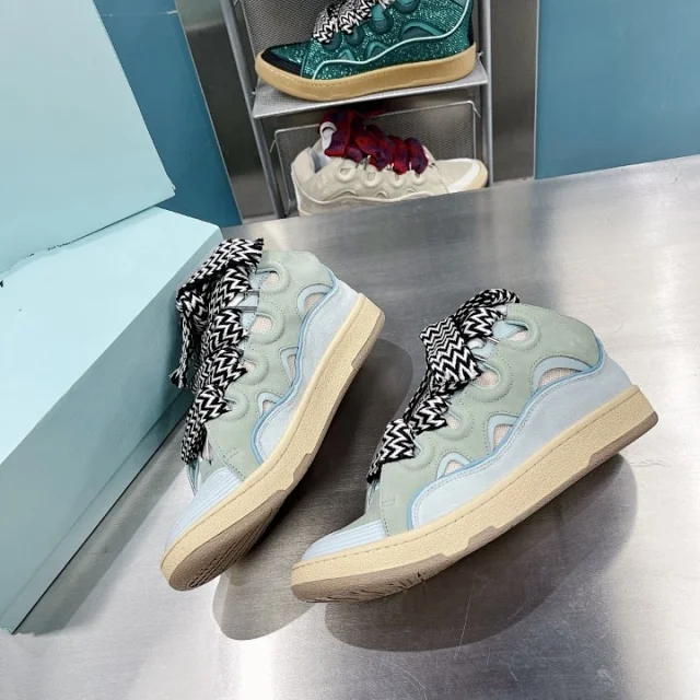 Lanvin Sneakers Curb oversized-lace product detail image 8