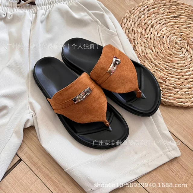 Unbranded Sandals Thong with buckle-detail vamp product detail image 7