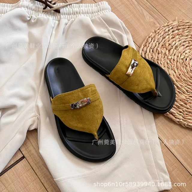 Unbranded Sandals Thong with buckle-detail vamp product detail image 6