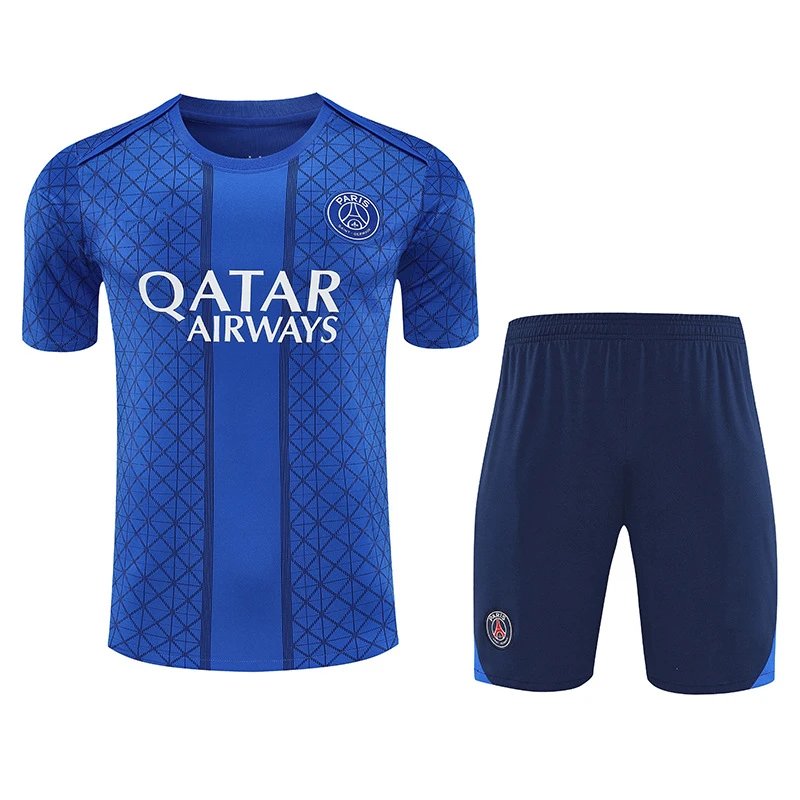 FC Barcelona x Spotify Training Kit Beige and Navy Activewear Set - 13