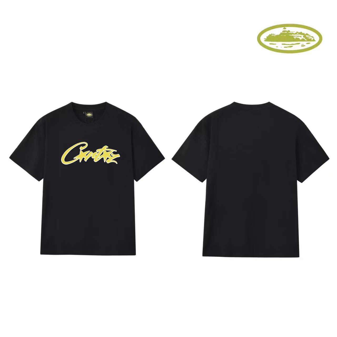 Corteiz Script Logo White T-Shirt - 4