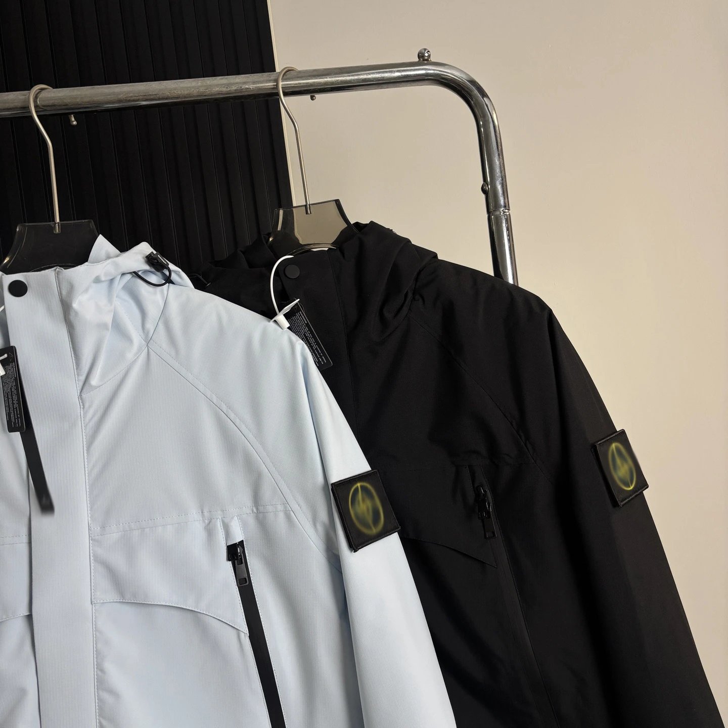 Stone Island Light Blue Technical Windbreaker Jacket Outerwear.windbreaker - 3