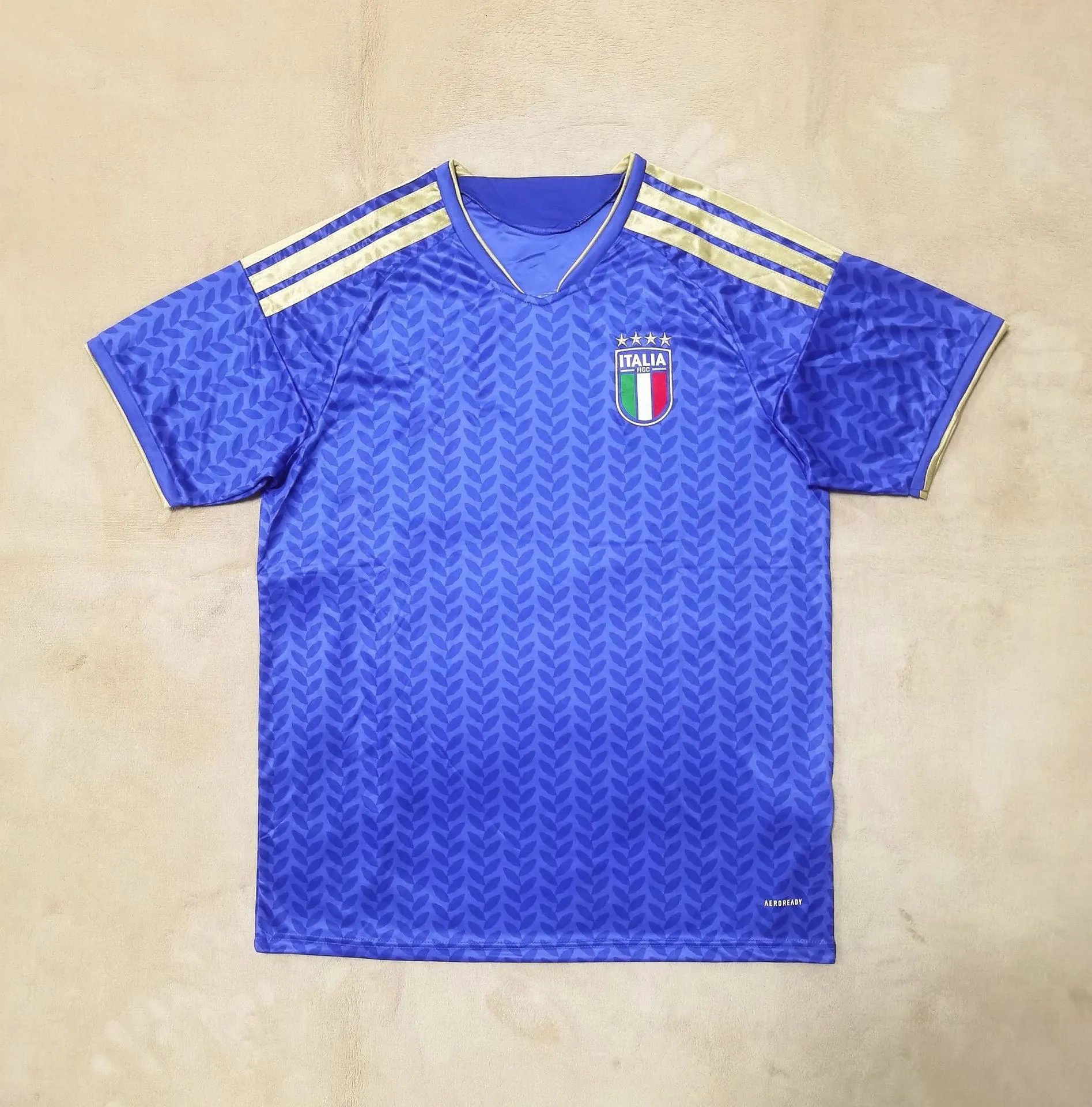 Design Armenia National Football Team 2023 Home Jersey Blue Jersey - 27